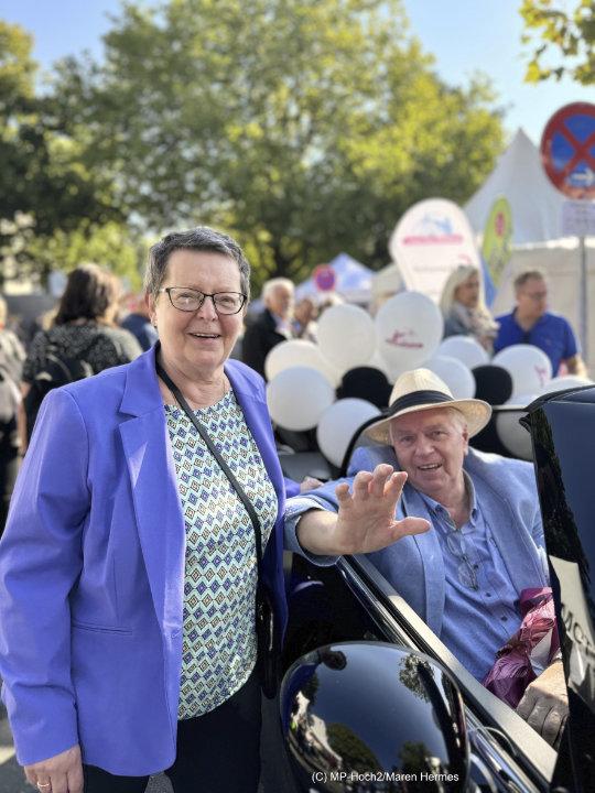 Herbstmarkt GBK Vorstand Bärbel und Hans Jürgen Wittkopf